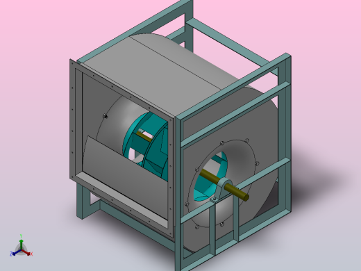 SAB-KH双吸后倾离心风机[KH 5.6]应达风机