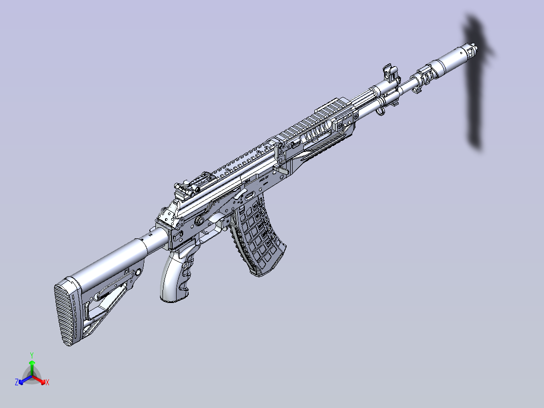 AK-12 Reference Model主视图