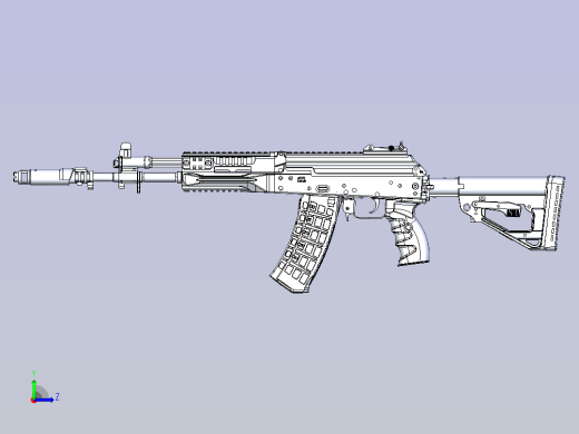 AK-12 Reference Model左视缩略图