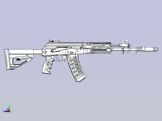 AK-12 Reference Model右视缩略图