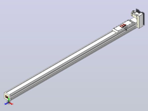 伺服电机集成皮带传动直线执行器TPA-OCB-120-224-L2150-LU-P75-N3