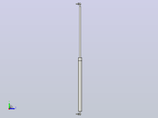 gsb28-d-d-s340_asm氮气弹簧左视缩略图