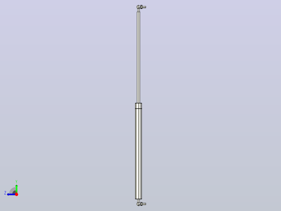 gsb28-d-d-s340_asm氮气弹簧右视图
