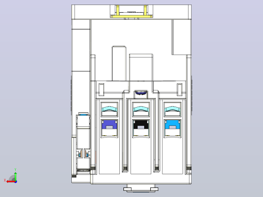 NC8-40-65 3P交流接触器三维模型20240318后视缩略图