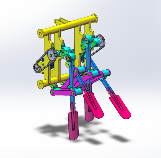 牵引式果园翻土机（SW+CAD+说明书）缩略图