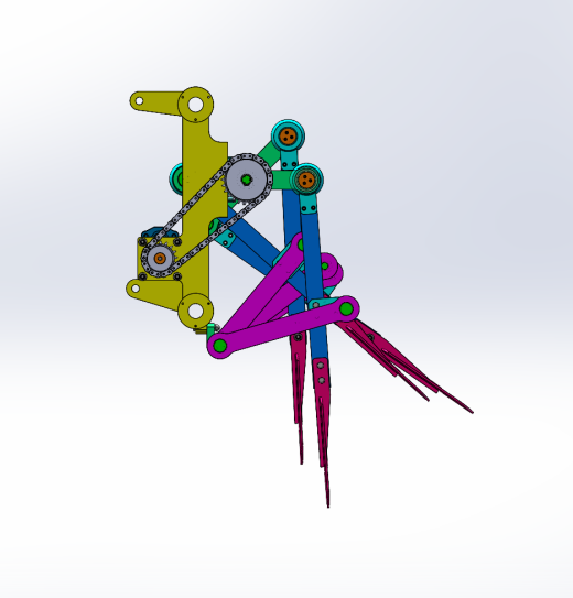 牵引式果园翻土机（SW+CAD+说明书）缩略图