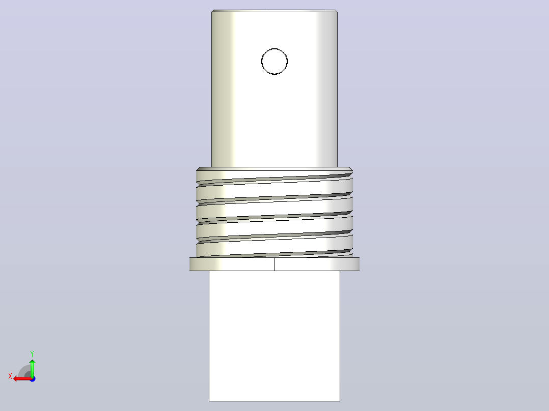 BNC连接器后视图