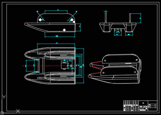 小型水域水面漂浮物收集装置设计  sw +CAD+说明书缩略图