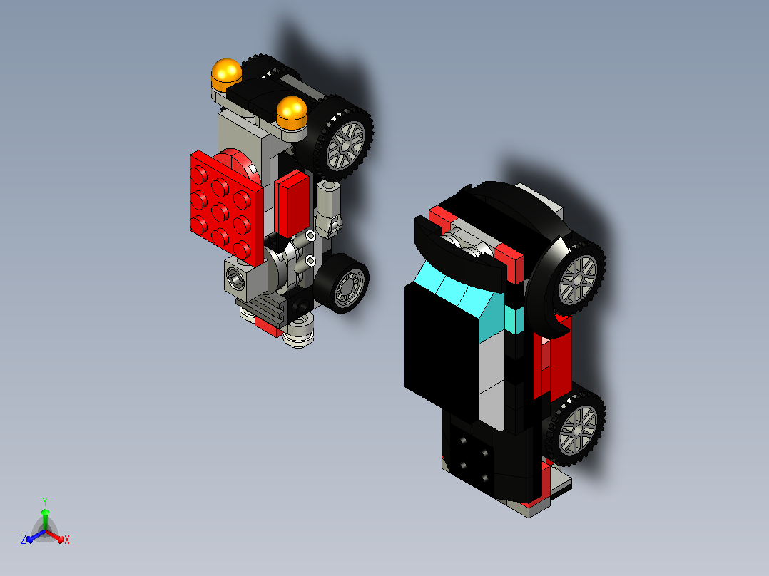 乐高LEGO_m7011T正等轴测图