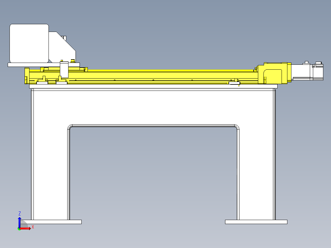 大型物体静电消除前视图