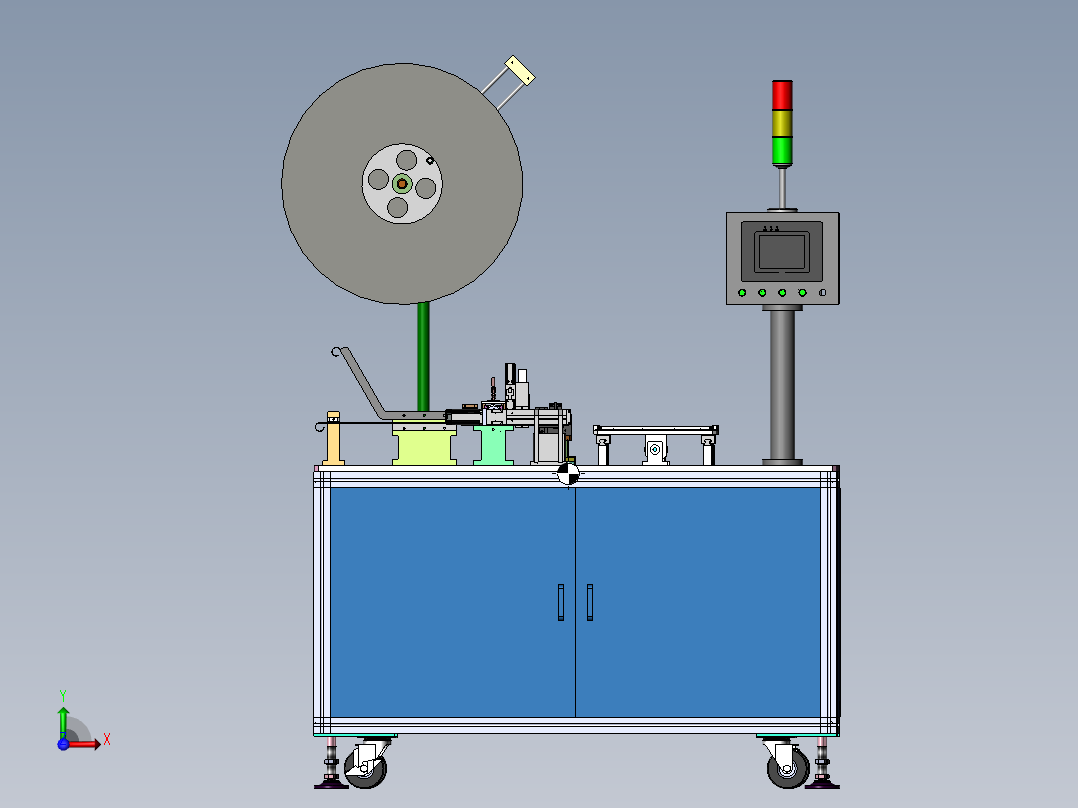 剪切摆盘设备sw17可编辑