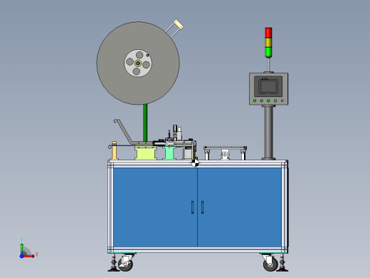 剪切摆盘设备sw17可编辑