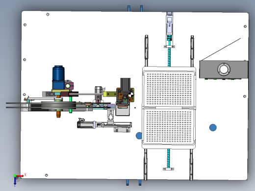剪切摆盘设备sw17可编辑俯视缩略图