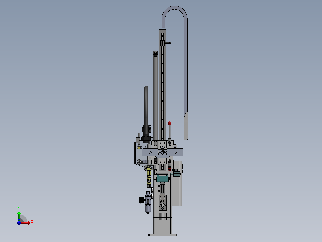 斜背式机械手ws-650前视图