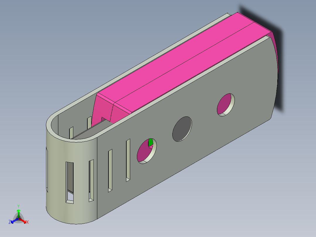 新概念U盘正等轴测图