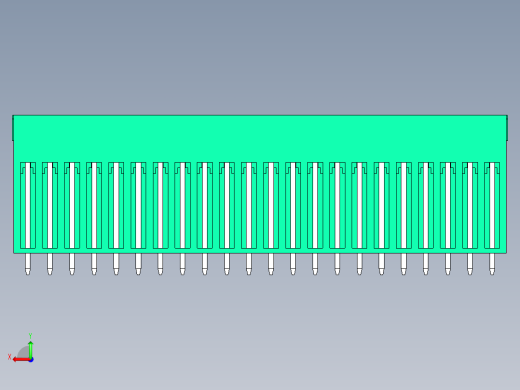 DEGSON 15EDG 系列 3.5mm 插拔式接线端子 FullPack-15EDGVH-3.5-44P-14-00AH后视缩略图