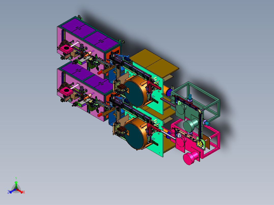 锂电池电芯注液滚槽放面片产线