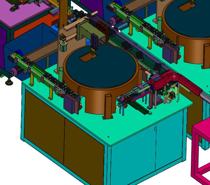 锂电池电芯注液滚槽放面片产线