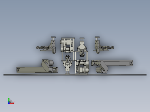 散热片涂胶机前视缩略图
