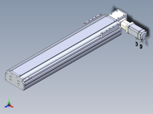 东锦同步带传动-直线滑台模组DH170B-L150-S600-BL-P400W-C3