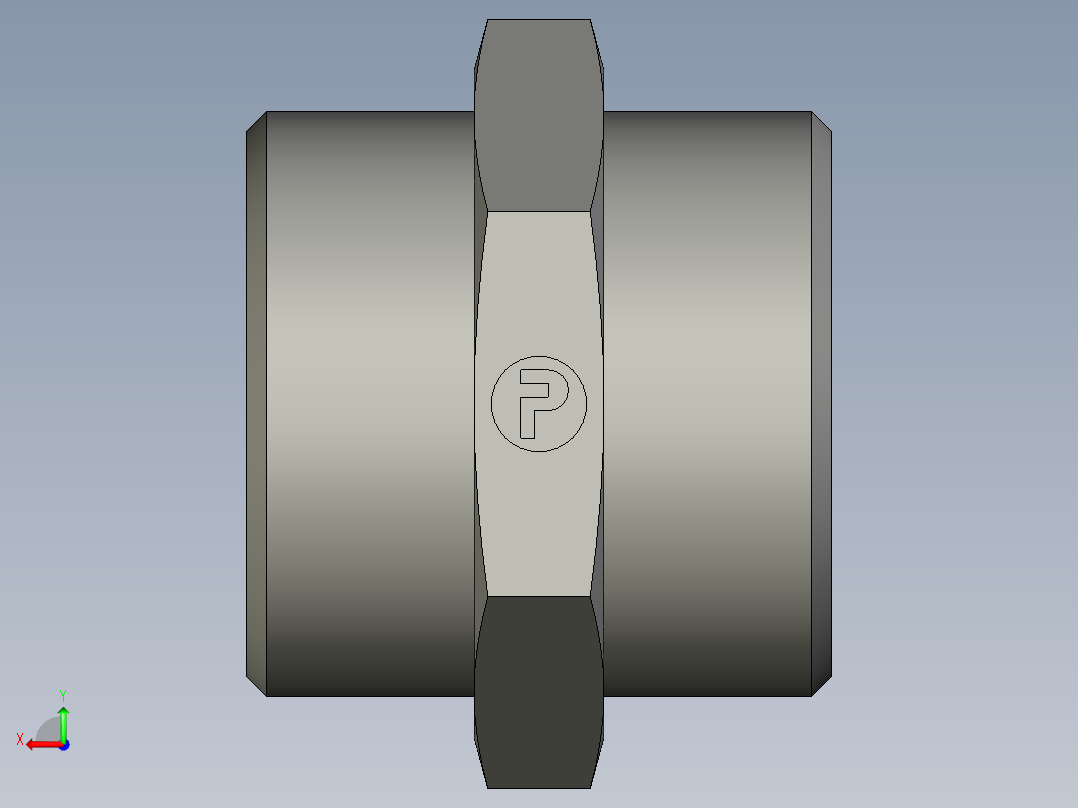 卡套式工业通用硬管接头EO Union G28LCFX后视图