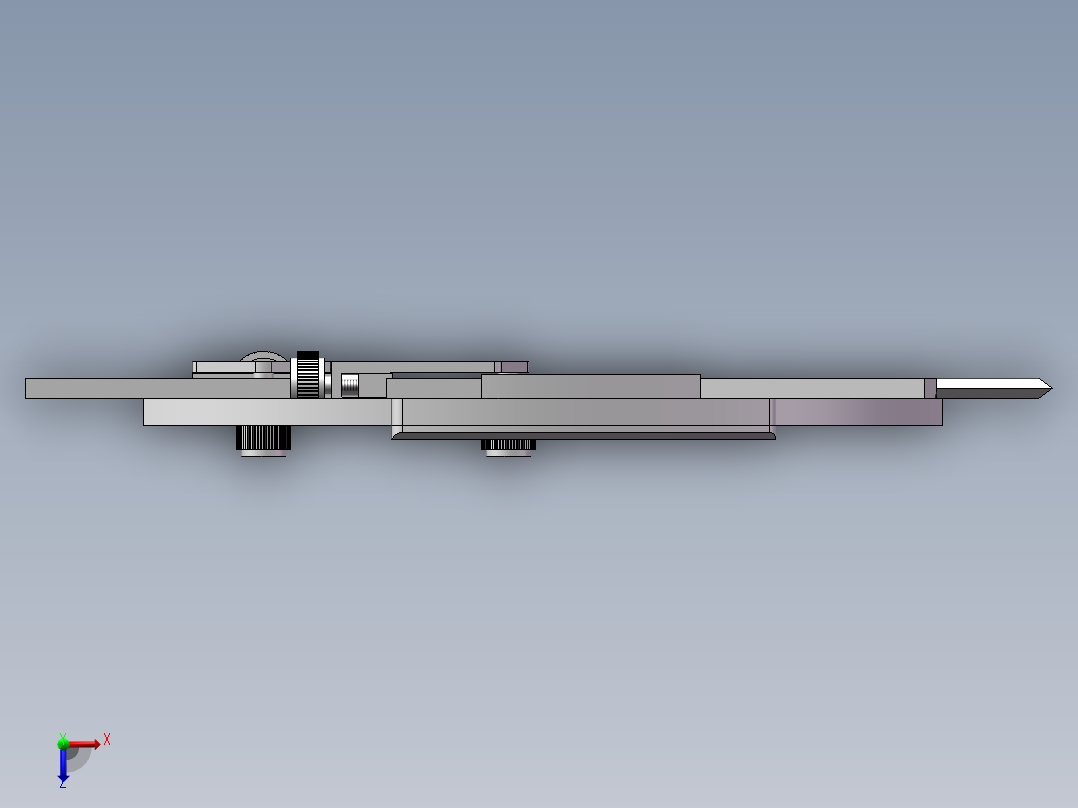 游标万能角度尺195508===3俯视图