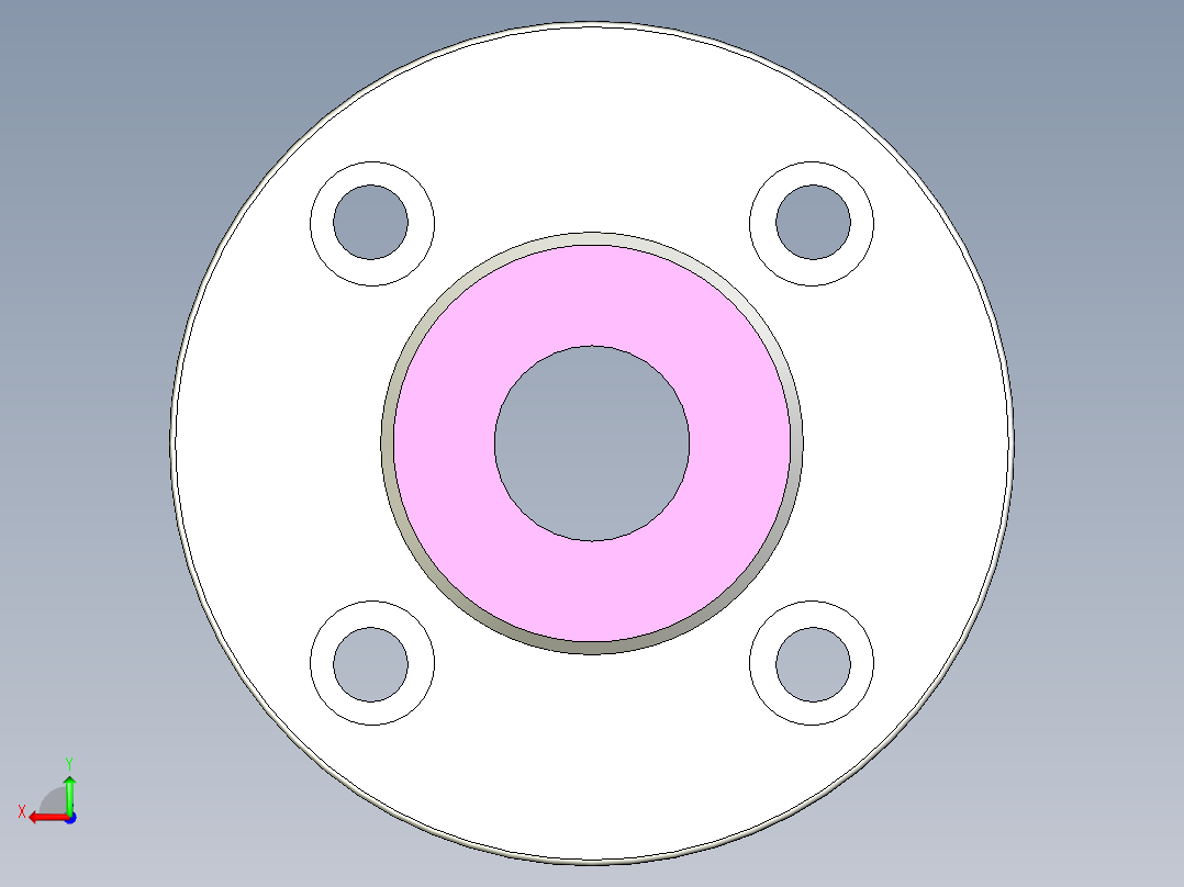 管道手动球阀-水管开关阀-手动阀门User Library-MD52C150DN25-2_MD52C150DN25.FCP后视图