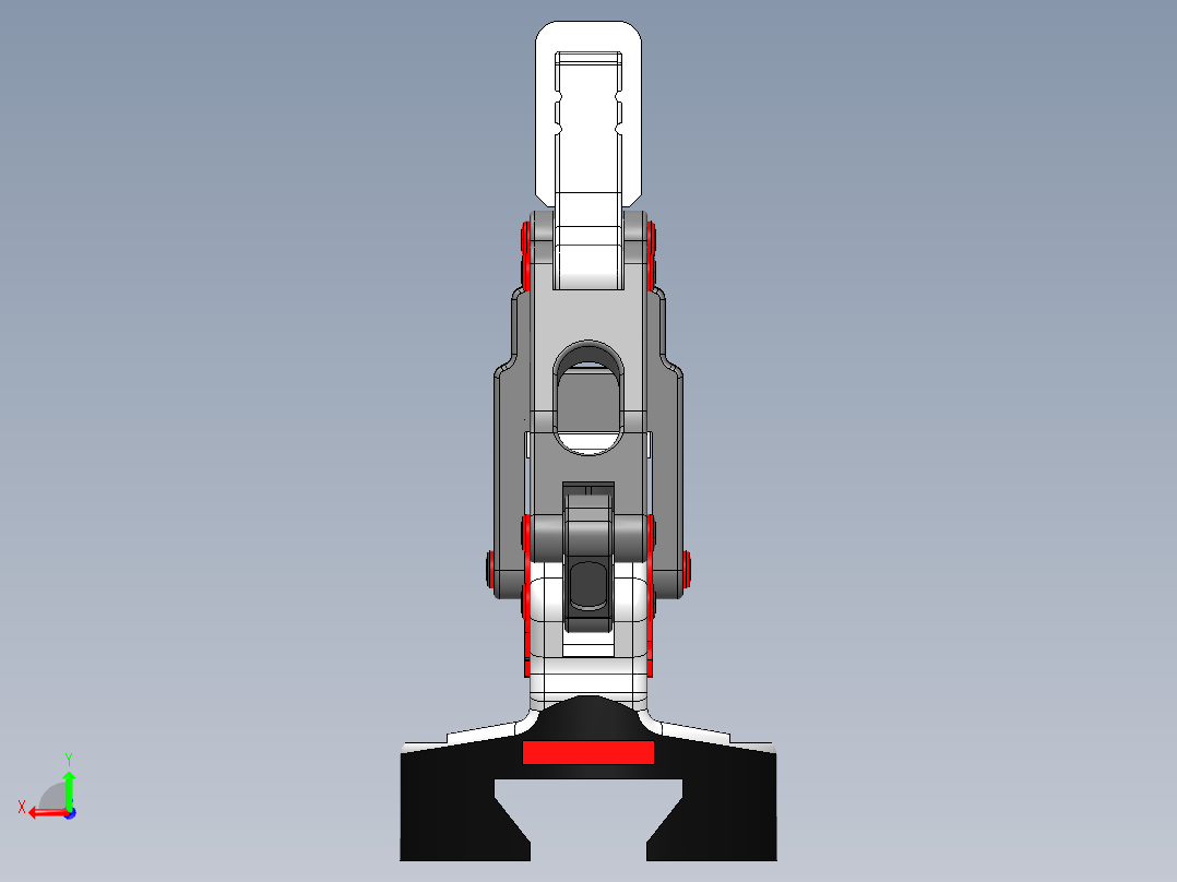机械爪 3D图纸 (49)后视图