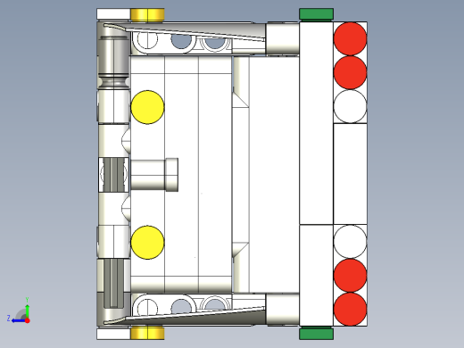 垃圾车立体拼装模型右视缩略图