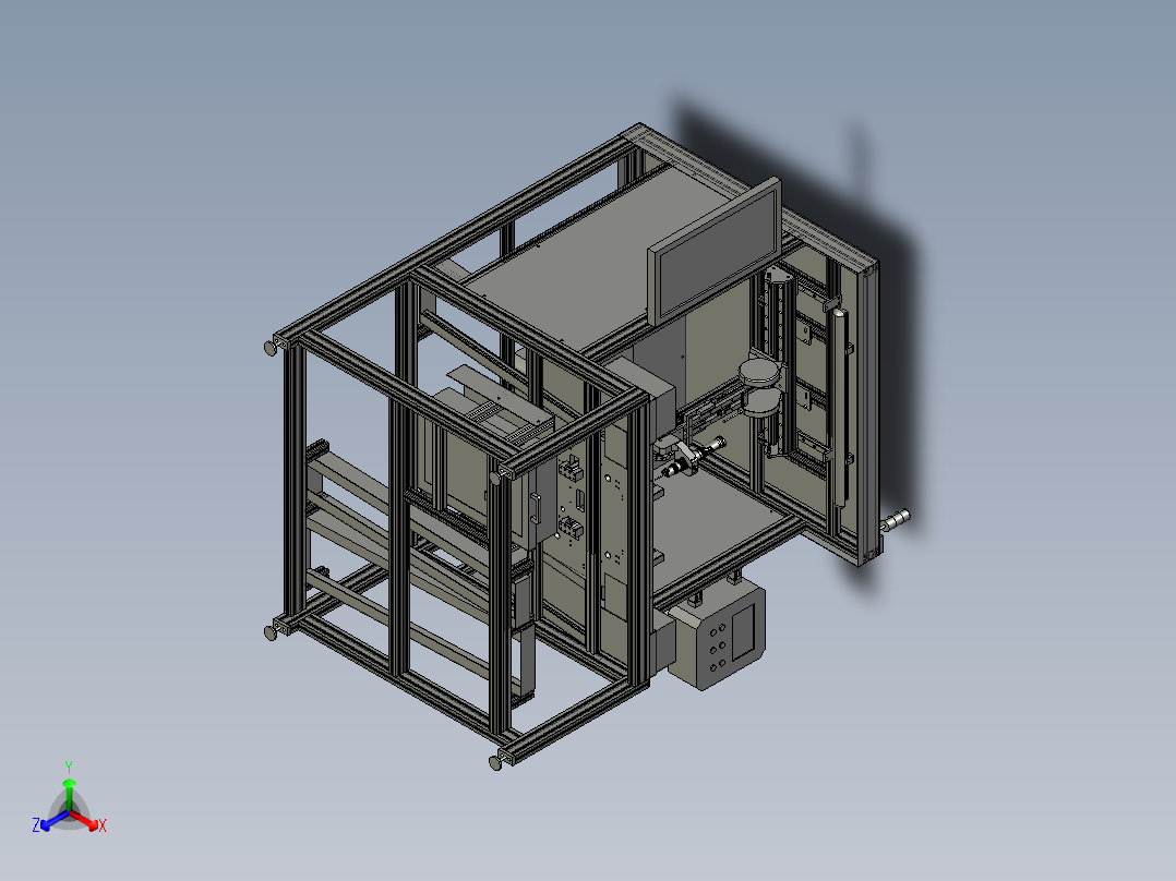 奥迪C7座椅装配设备工作台