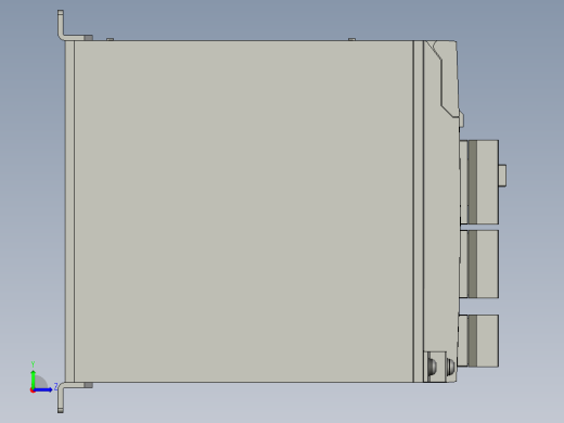MEDKT7364E伺服控制器左视缩略图