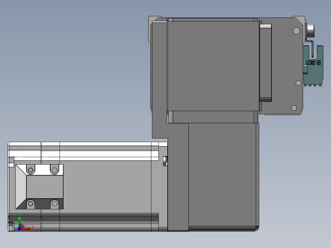 MTB同步带半封闭MTB10-RD-60前视图