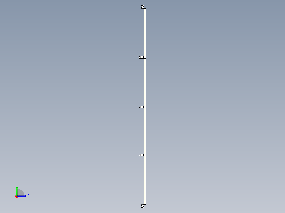 基恩士SL-JB223_side-mount_kc图纸模型左视图