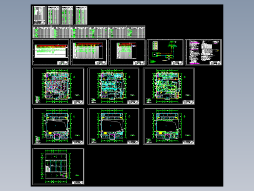 某医药厂净化空调全套图纸