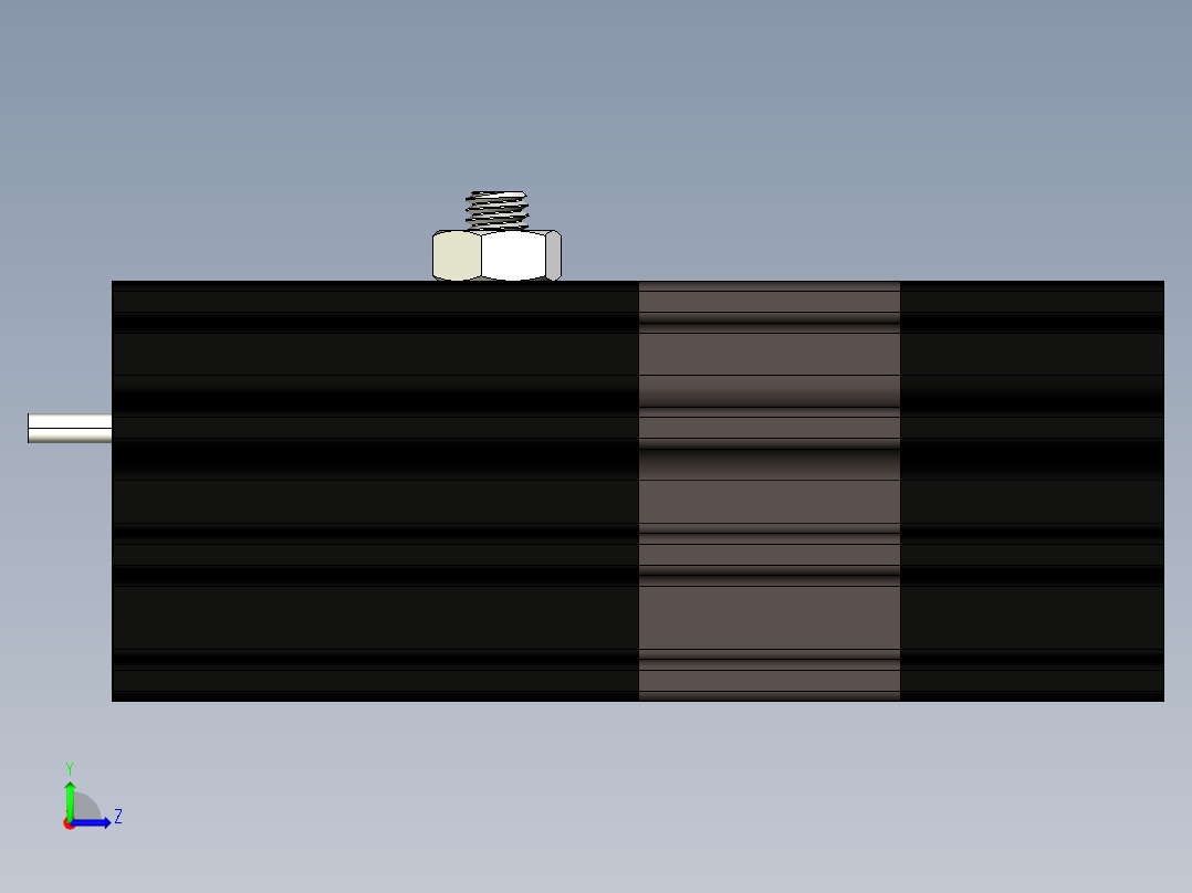 TO-220封装的散热器32-20左视图