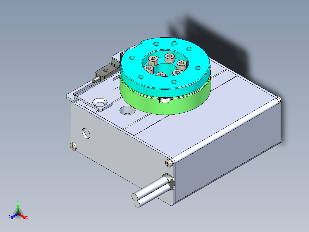 威洛博LNR电动转台LNR30-H-K-S-N