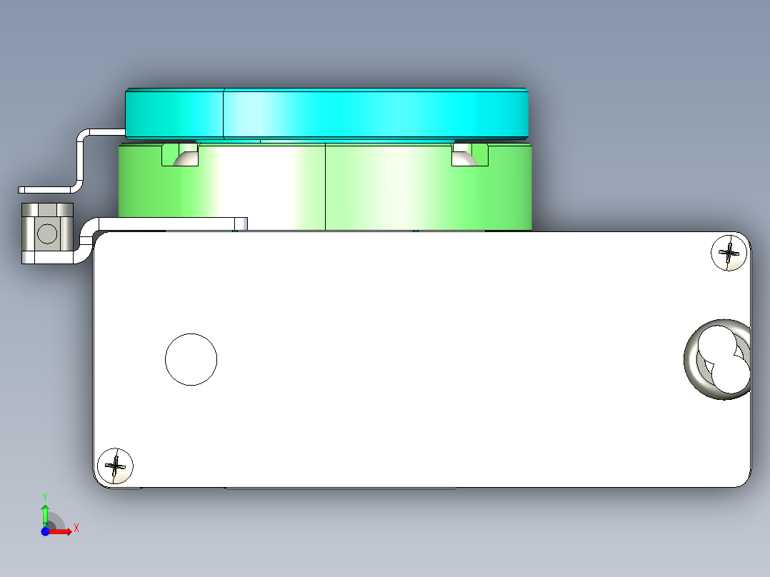 威洛博LNR电动转台LNR30-H-K-S-N前视图