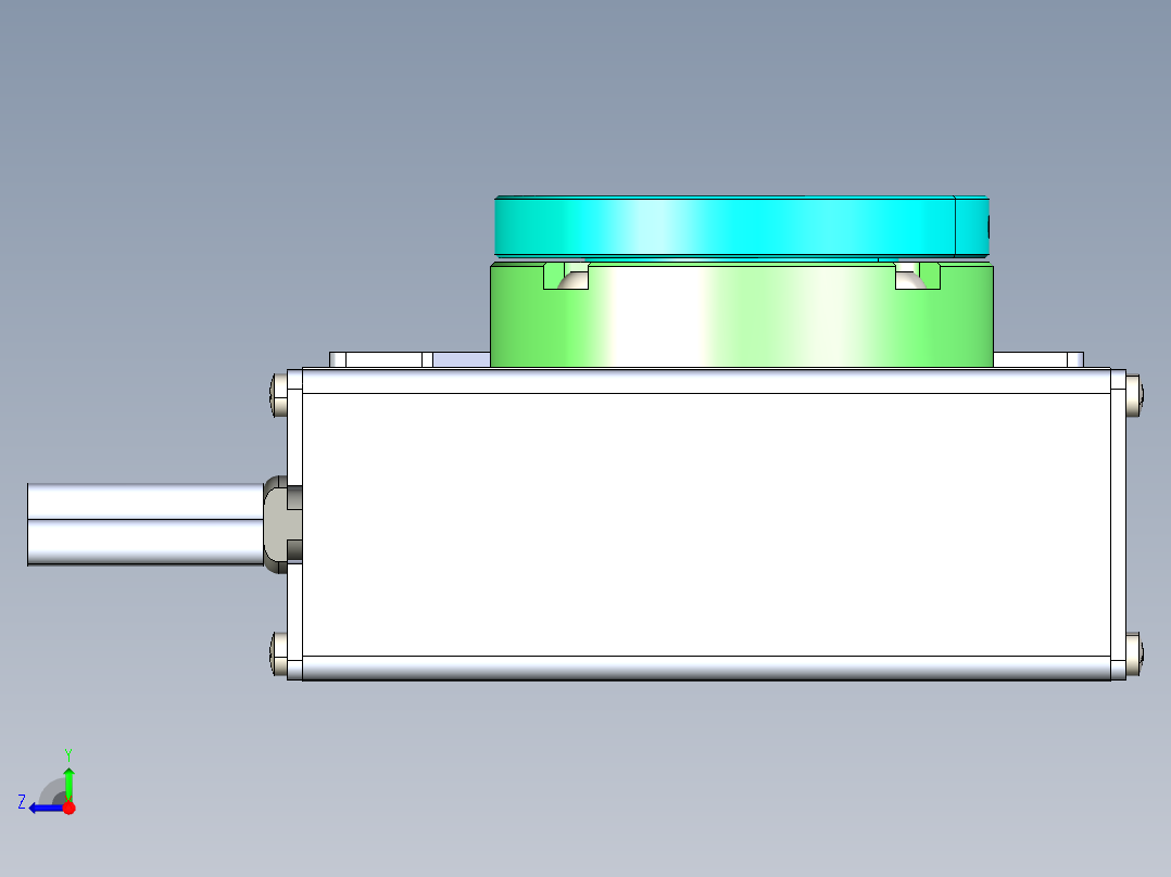 威洛博LNR电动转台LNR30-H-K-S-N右视图