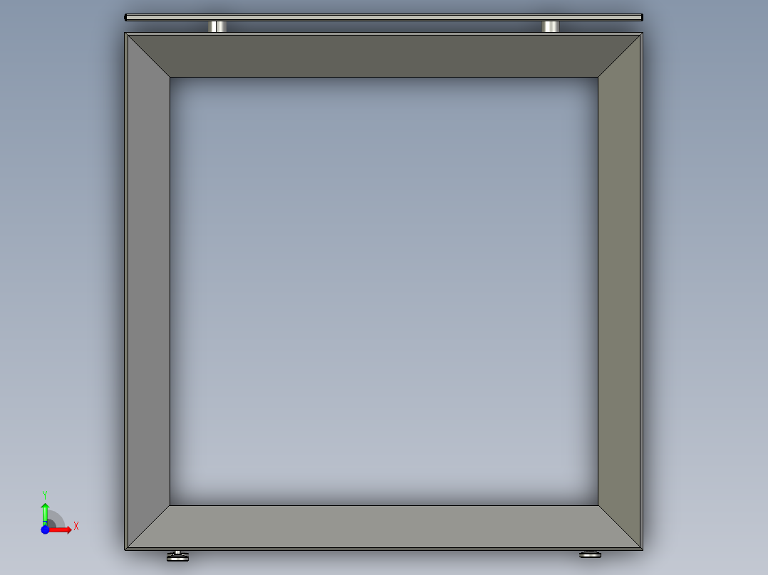 桌子、书桌前视图