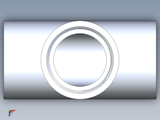 聚氯乙烯配件03-Sch80_Tee_SxSxFPT_802-020_2in俯视缩略图