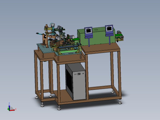 全自动六工位电子元件检测设备sw14可编辑
