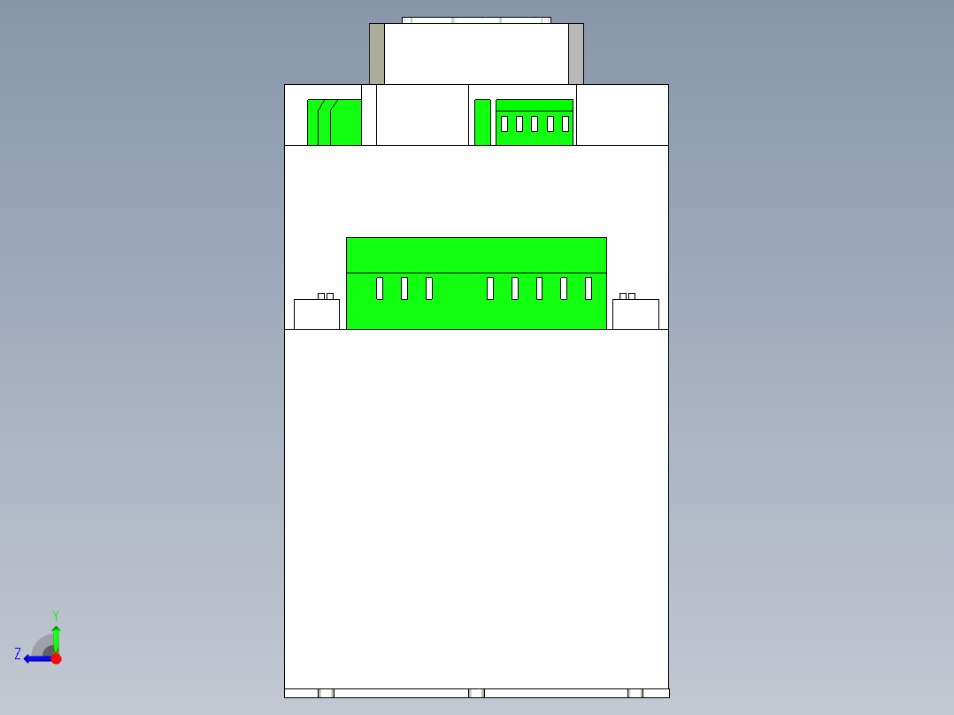 ABB ACS550-01-015A-4右视图