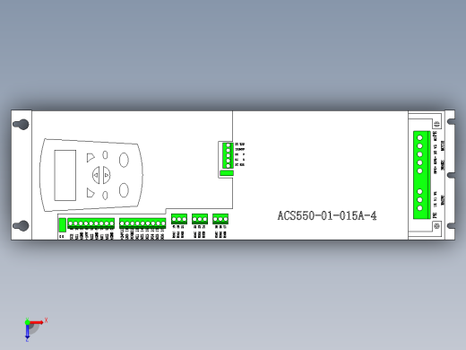 ABB ACS550-01-015A-4俯视缩略图