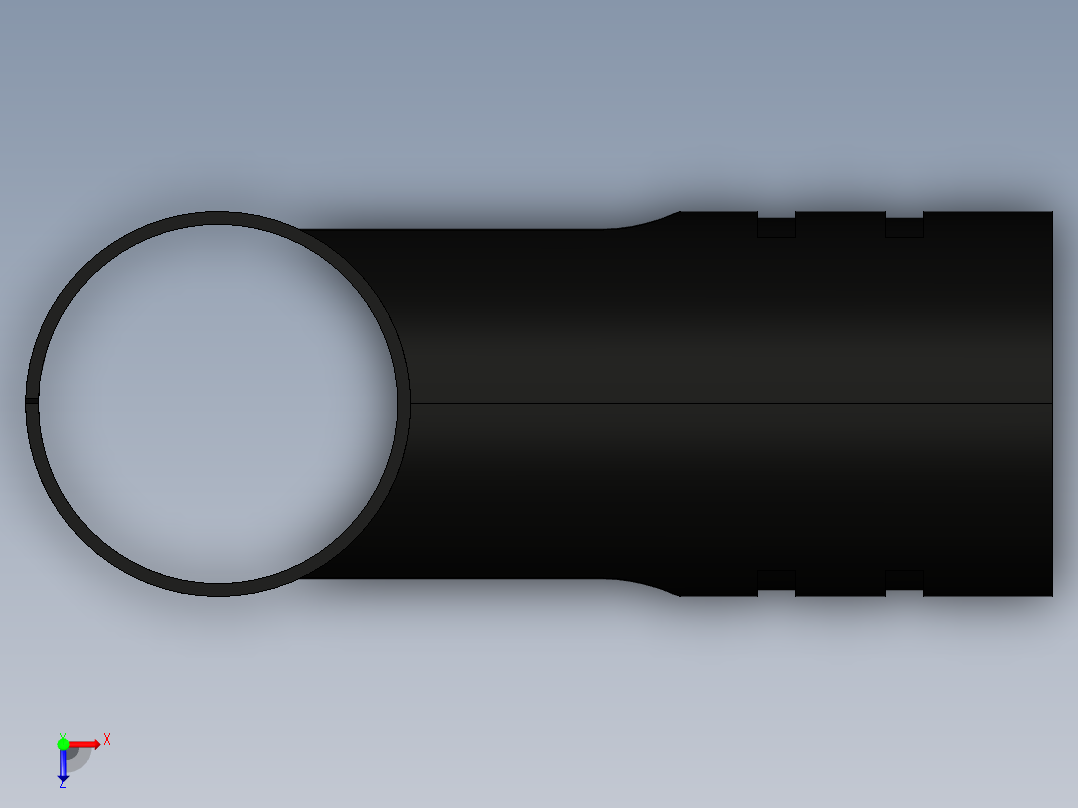 精益管 (35)俯视图