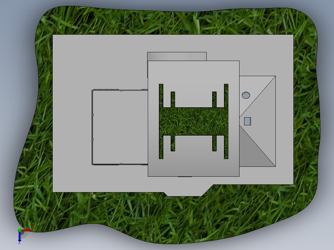 房子、建筑(41)俯视图