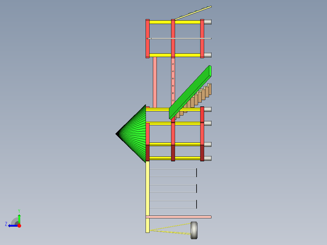 B2004609-儿童户外玩具套装右视图