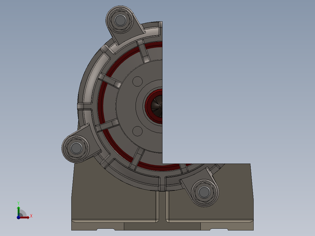 泵、水泵(52)前视图