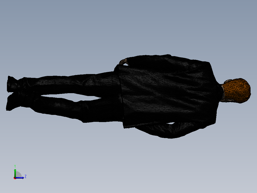 人体模型(27)左视图