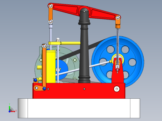 蒸汽机steam-engine-137832-模型格式为 sw前视缩略图