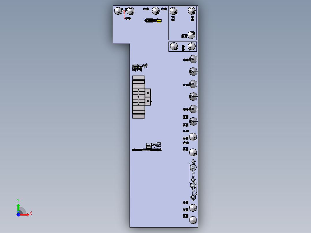 药业系统前视图